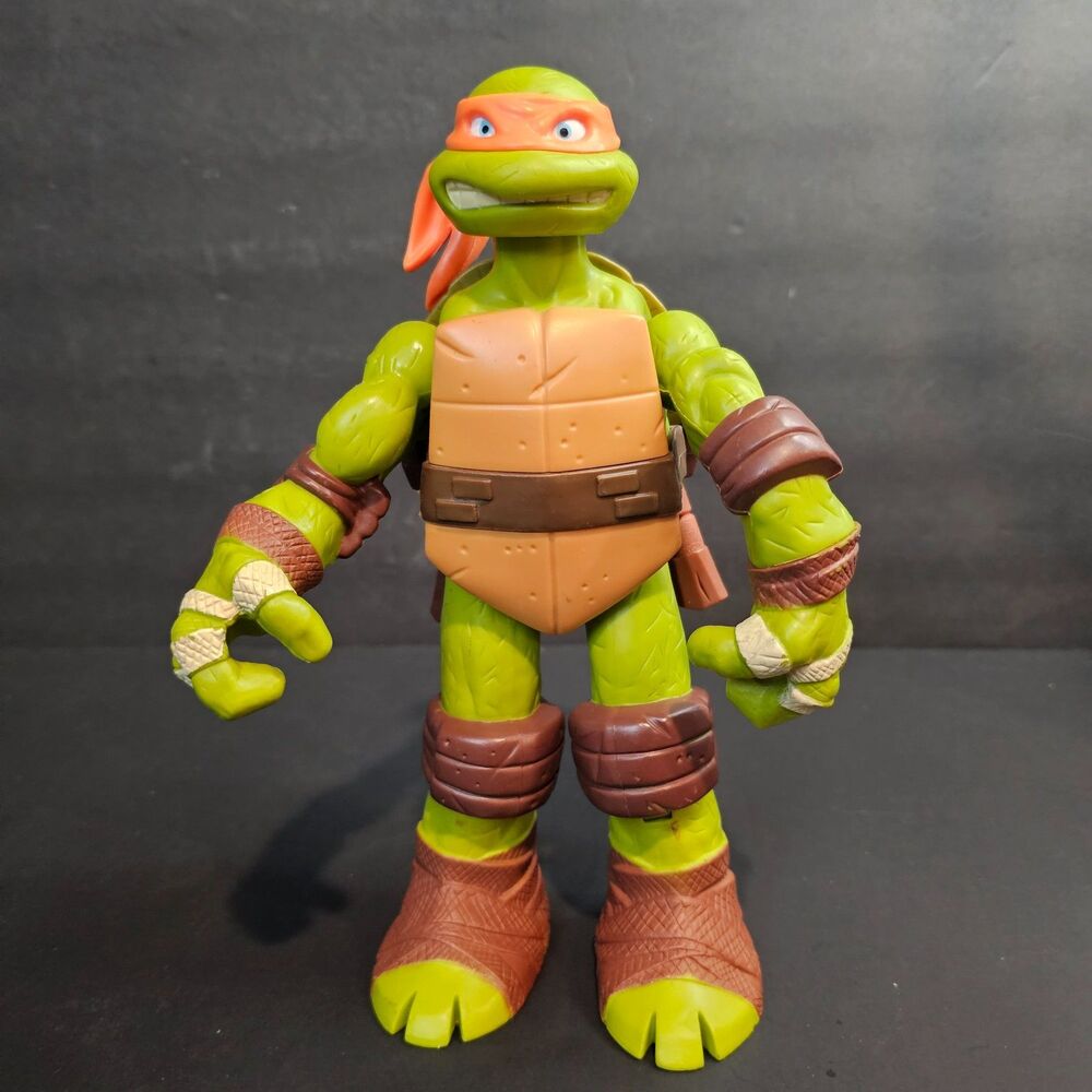 TMNT Playmates 2012 Teenage Mutant Ninja Turtles Michelangelo 10 in Figure